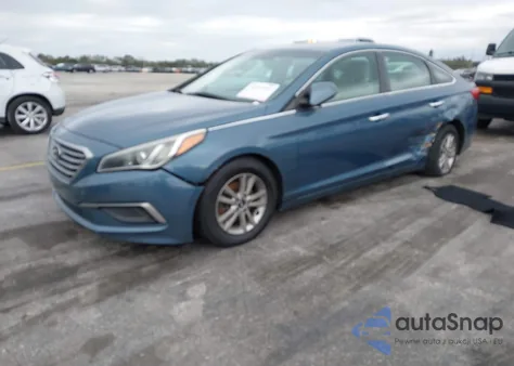 2016 Hyundai Sonata Se из США, поврежденный, VIN 5NPE24AF1GH403993